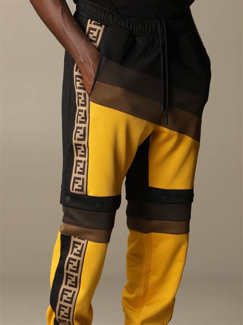 fendi 8m03579dlf0kur|Fendi pants.